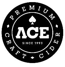 ACE Cider Metal Sign, Round