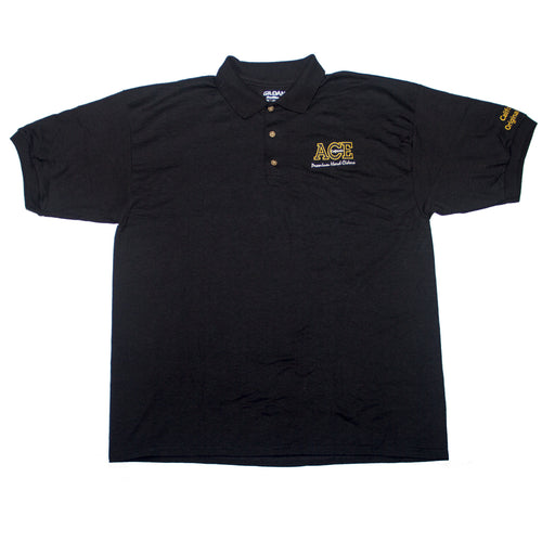 ACE Cider Black Polo Shirt