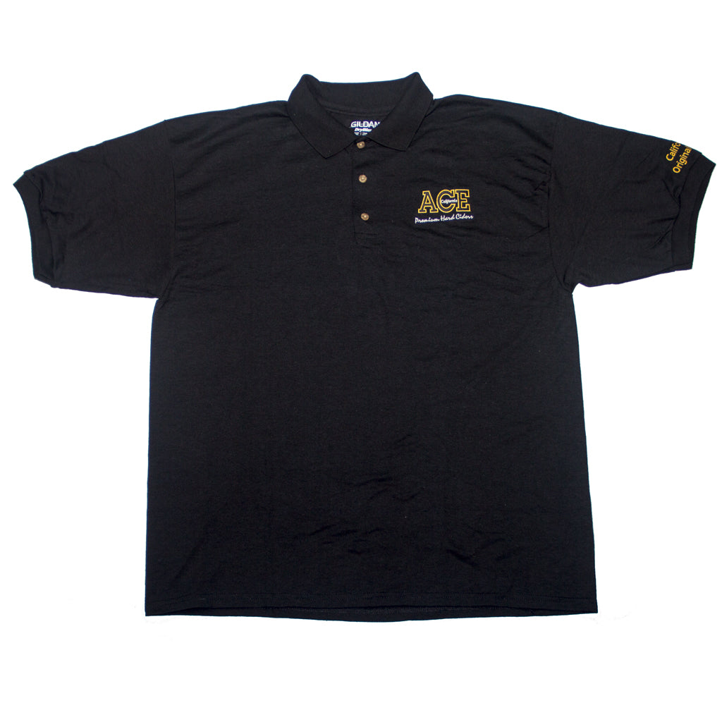 ACE Cider Black Polo Shirt