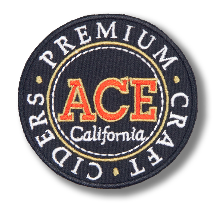 ACE Cider Black/Gold Patch